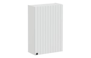 VitrA Root Groove 60cm 1 Door Upper/Wall Unit (RH Hinge) - Matt Light Grey